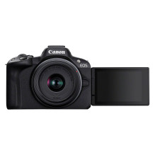 Canon EOS R50, Black + RF-S 18-45 IS STM + RF-S 55-210mm F5-7.1 IS STM Kit