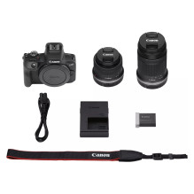 Canon EOS R100 + RF-S 18-45mm F4.5-6.3 IS STM + RF-S 55-200mm F5-7.1 IS STM Kit