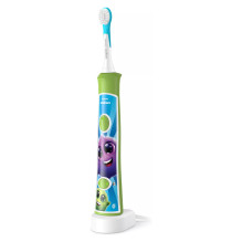 „Sonicare For Kids“ HX6352 / 11, elektrinis dantų šepetėlis (žalias)