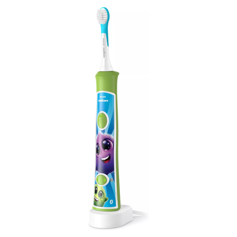 „Sonicare For Kids“ HX6352 / 11, elektrinis dantų šepetėlis (žalias)
