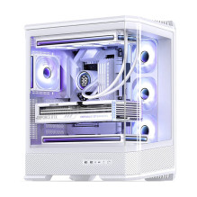 Jonsbo D400 PC dėklas, Midi bokštas, ATX, Tempered Glass – baltas Jonsbo D400 PC dėklas, Midi bokštas, ATX, Tempered Glass – baltas