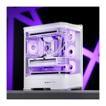 Jonsbo D400 PC dėklas, Midi bokštas, ATX, Tempered Glass – baltas Jonsbo D400 PC dėklas, Midi bokštas, ATX, Tempered Glass – baltas