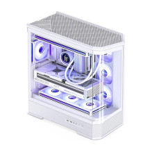 Jonsbo D400 PC dėklas, Midi bokštas, ATX, Tempered Glass – baltas Jonsbo D400 PC dėklas, Midi bokštas, ATX, Tempered Glass – baltas