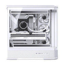 Jonsbo D400 PC dėklas, Midi bokštas, ATX, Tempered Glass – baltas Jonsbo D400 PC dėklas, Midi bokštas, ATX, Tempered Glass – baltas