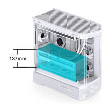 Jonsbo D400 PC dėklas, Midi bokštas, ATX, Tempered Glass – baltas Jonsbo D400 PC dėklas, Midi bokštas, ATX, Tempered Glass – baltas