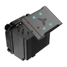 K Jonsbo HX6250 CPU aušintuvas - 140mm, juodas K Jonsbo HX6250 CPU aušintuvas - 140mm, juodas