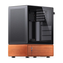 Jonsbo T7 PC Case, Midi-Tower, mATX, Tempered Glass - black