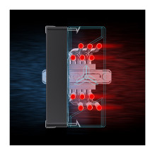 K Jonsbo CR-1000 V2 PRO ARGB CPU aušintuvas, 120mm - juodas K Jonsbo CR-1000 V2 PRO ARGB CPU aušintuvas, 120mm - juodas