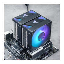 K Jonsbo CR-3000 CPU-Kühler Dual Tower, ARGB - 2x 120 mm, schwarz K Jonsbo CR-3000 CPU-Kühler Dual Tower, ARGB - 2x 120 mm, schwarz