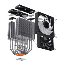 K Jonsbo CR-3000 CPU-Kühler Dual Tower, ARGB - 2x 120 mm, schwarz K Jonsbo CR-3000 CPU-Kühler Dual Tower, ARGB - 2x 120 mm, schwarz