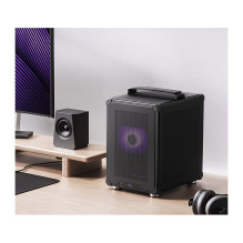 Jonsbo C6 PC-Gehäuse, Mini-Tower, Micro-ATX, mit Tragegriff - schwarz Jonsbo C6 PC-Gehäuse, Mini-Tower, Micro-ATX, mit Tragegriff - schwarz