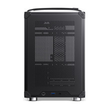 Jonsbo C6 PC-Gehäuse, Mini-Tower, Micro-ATX, mit Tragegriff - schwarz Jonsbo C6 PC-Gehäuse, Mini-Tower, Micro-ATX, mit Tragegriff - schwarz