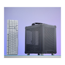 Jonsbo C6 PC-Gehäuse, Mini-Tower, Micro-ATX, mit Tragegriff - schwarz Jonsbo C6 PC-Gehäuse, Mini-Tower, Micro-ATX, mit Tragegriff - schwarz