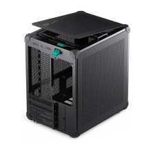 Jonsbo C6 PC-Gehäuse, Mini-Tower, Micro-ATX, mit Tragegriff - schwarz Jonsbo C6 PC-Gehäuse, Mini-Tower, Micro-ATX, mit Tragegriff - schwarz