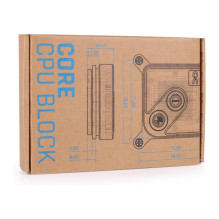 K Alphacool Core 1 Aurora CPU Cooler, ARGB - Black K Alphacool Core 1 Aurora CPU Cooler, ARGB - Black