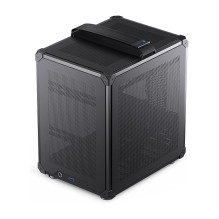 Jonsbo C6 PC-Gehäuse, Mini-Tower, Micro-ATX, mit Tragegriff - schwarz Jonsbo C6 PC-Gehäuse, Mini-Tower, Micro-ATX, mit Tragegriff - schwarz