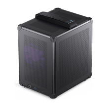 Jonsbo C6 PC-Gehäuse, Mini-Tower, Micro-ATX, mit Tragegriff - schwarz Jonsbo C6 PC-Gehäuse, Mini-Tower, Micro-ATX, mit Tragegriff - schwarz
