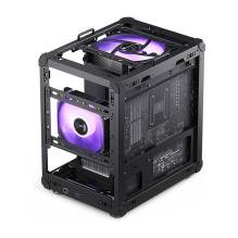 Jonsbo C6 PC-Gehäuse, Mini-Tower, Micro-ATX, mit Tragegriff - schwarz Jonsbo C6 PC-Gehäuse, Mini-Tower, Micro-ATX, mit Tragegriff - schwarz