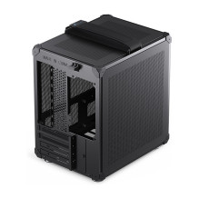 Jonsbo C6 PC-Gehäuse, Mini-Tower, Micro-ATX, mit Tragegriff - schwarz Jonsbo C6 PC-Gehäuse, Mini-Tower, Micro-ATX, mit Tragegriff - schwarz