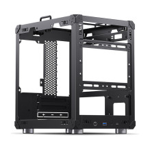 Jonsbo C6 PC-Gehäuse, Mini-Tower, Micro-ATX, mit Tragegriff - schwarz Jonsbo C6 PC-Gehäuse, Mini-Tower, Micro-ATX, mit Tragegriff - schwarz