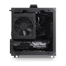 Jonsbo C6 PC-Gehäuse, Mini-Tower, Micro-ATX, mit Tragegriff - schwarz Jonsbo C6 PC-Gehäuse, Mini-Tower, Micro-ATX, mit Tragegriff - schwarz