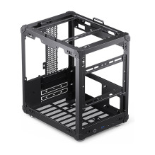 Jonsbo C6 PC-Gehäuse, Mini-Tower, Micro-ATX, mit Tragegriff - schwarz Jonsbo C6 PC-Gehäuse, Mini-Tower, Micro-ATX, mit Tragegriff - schwarz