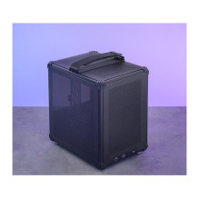 Jonsbo C6 PC-Gehäuse, Mini-Tower, Micro-ATX, mit Tragegriff - schwarz Jonsbo C6 PC-Gehäuse, Mini-Tower, Micro-ATX, mit Tragegriff - schwarz