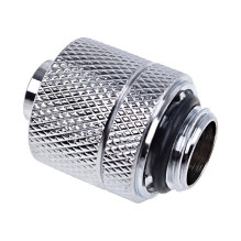 K Alphacool Icicle connector straight G1 / 4 inch male thread to 13 / 10mm - chrome silver K Alphacool Icicle connector straight G1 / 4 inch male thread to 13 / 10mm - chrome silver
