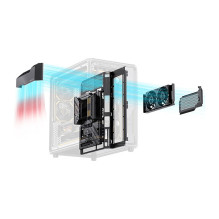 Jonsbo X400 PC-Gehäuse, Midi-Tower, ATX, Tempered Glass - grau Jonsbo X400 PC-Gehäuse, Midi-Tower, ATX, Tempered Glass - grau