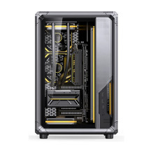 Jonsbo X400 PC-Gehäuse, Midi-Tower, ATX, Tempered Glass - grau Jonsbo X400 PC-Gehäuse, Midi-Tower, ATX, Tempered Glass - grau