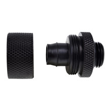 K Alphacool Icicle connector straight G1 / 4 inch male thread to 16 / 10mm - black K Alphacool Icicle connector straight G1 / 4 inch male thread to 16 / 10mm - black