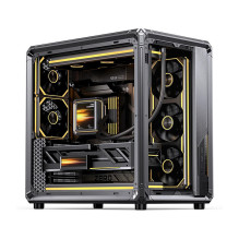 Jonsbo X400 PC-Gehäuse, Midi-Tower, ATX, Tempered Glass - grau Jonsbo X400 PC-Gehäuse, Midi-Tower, ATX, Tempered Glass - grau