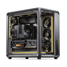 Jonsbo X400 PC-Gehäuse, Midi-Tower, ATX, Tempered Glass - grau Jonsbo X400 PC-Gehäuse, Midi-Tower, ATX, Tempered Glass - grau
