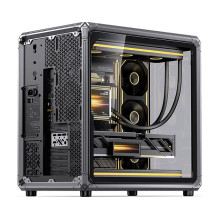 Jonsbo X400 PC-Gehäuse, Midi-Tower, ATX, Tempered Glass - grau Jonsbo X400 PC-Gehäuse, Midi-Tower, ATX, Tempered Glass - grau