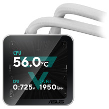 K Asus FIRST SLC II 360 ARGB LCD WHT