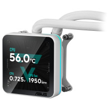 K Asus FIRST SLC II 360 ARGB LCD WHT