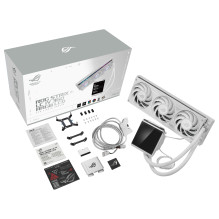 ASUS ROG Strix LC IV 360 ARGB LCD balta versija ASUS ROG Strix LC IV 360 ARGB LCD balta versija