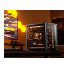Jonsbo X400 PC-Gehäuse, Midi-Tower, ATX, Tempered Glass - grau Jonsbo X400 PC-Gehäuse, Midi-Tower, ATX, Tempered Glass - grau
