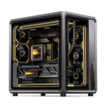 Jonsbo X400 PC-Gehäuse, Midi-Tower, ATX, Tempered Glass - grau Jonsbo X400 PC-Gehäuse, Midi-Tower, ATX, Tempered Glass - grau