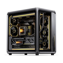 Jonsbo X400 PC-Gehäuse, Midi-Tower, ATX, Tempered Glass - grau Jonsbo X400 PC-Gehäuse, Midi-Tower, ATX, Tempered Glass - grau