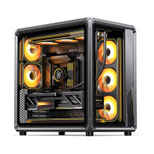 Jonsbo X400 PC-Gehäuse, Midi-Tower, ATX, Tempered Glass - grau Jonsbo X400 PC-Gehäuse, Midi-Tower, ATX, Tempered Glass - grau