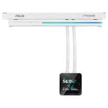 K Asus FIRST SLC II 360 ARGB LCD WHT