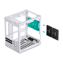 Jonsbo C6 PC-Gehäuse, Mini-Tower, Micro-ATX - weiß Jonsbo C6 PC-Gehäuse, Mini-Tower, Micro-ATX - weiß