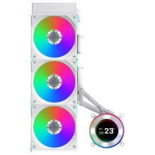 K Lian Li HYDROSHIFT II LCD-C 360CL white, AiO water cooling K Lian Li HYDROSHIFT II LCD-C 360CL white, AiO water cooling