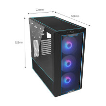 Midi Lian Li LANCOOL III RGB Black Midi Lian Li LANCOOL III RGB Black