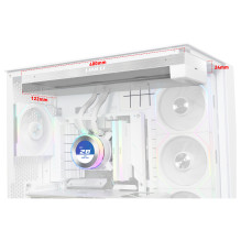 K Lian Li HYDROSHIFT II LCD-C 360N baltas, „AiO“ su vandens aušinimu K Lian Li HYDROSHIFT II LCD-C 360N baltas, „AiO“ su vandens aušinimu