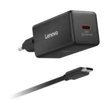 N Lenovo 65W Mini USB-C GaN Ladegerät / Netzteil Schwarz, 1x USB-C N Lenovo 65W Mini USB-C GaN Ladegerät / Netzteil Schwarz, 1x USB-C