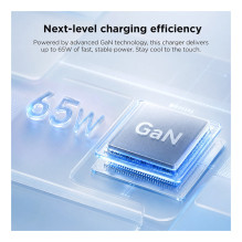 N Lenovo 65W Mini USB-C GaN įkroviklis