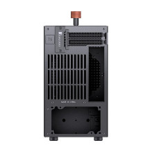 Jonsbo T6 PC Gehäuse, Mini-Tower, Mini-ITX, Tempered Glass, Holz - schwarz Jonsbo T6 PC Gehäuse, Mini-Tower, Mini-ITX, Tempered Glass, Holz - schwarz