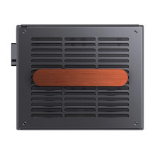 Jonsbo T6 PC Gehäuse, Mini-Tower, Mini-ITX, Tempered Glass, Holz - schwarz Jonsbo T6 PC Gehäuse, Mini-Tower, Mini-ITX, Tempered Glass, Holz - schwarz
